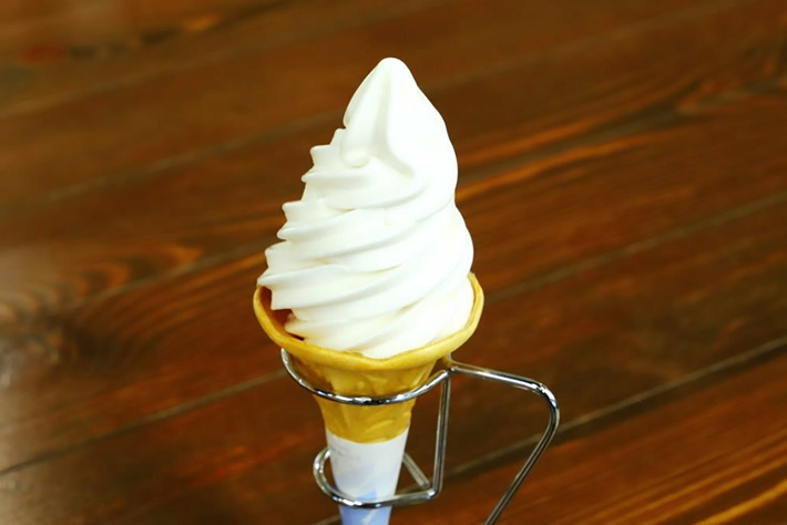 道の駅国見あつかしの郷　ソフトクリームイメージ