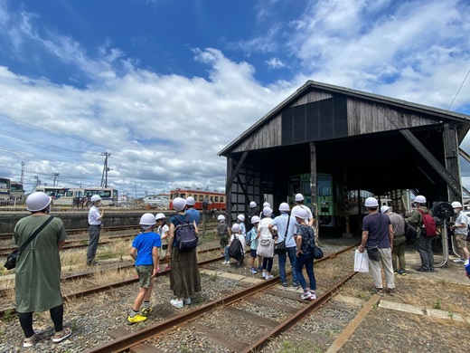 ひたちなか海浜鉄道車庫見学会