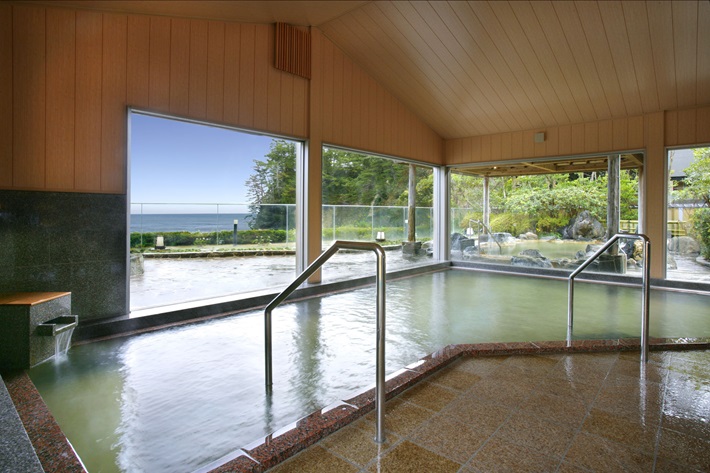 五浦観光ホテル大観の湯　内風呂男湯