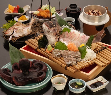 日間賀島料理
