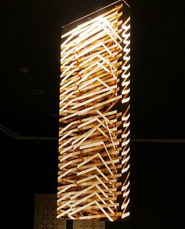 《Paper modeling III》2017年 作家蔵