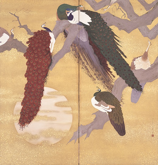 石崎光瑤《寂光》昭和4年（1929）後期展示