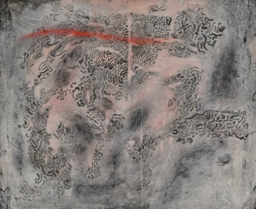 草間彌生《Pacific Ocean》1959 年　作家蔵　©YAYOI KUSAMA