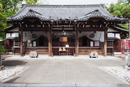 桑名宗社の外観。