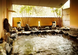 湯元榊原館 湯の庄の露天風呂