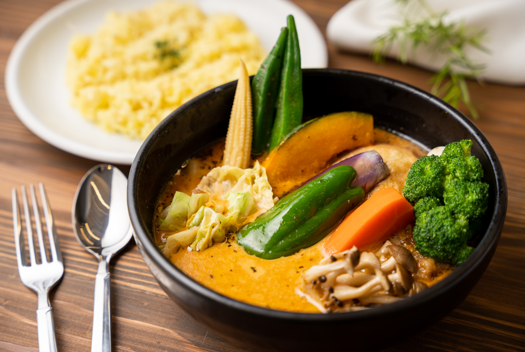 スープカリーキングFC広島駅店・じぞう通り店【ブロッコリー3個