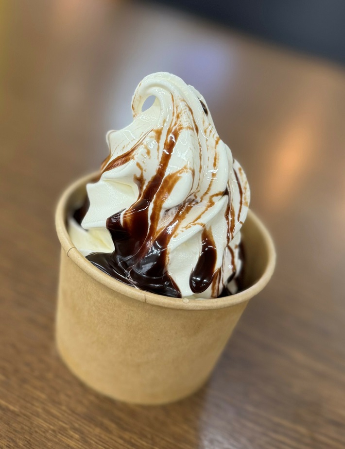道の駅ひまわりソフトクリーム