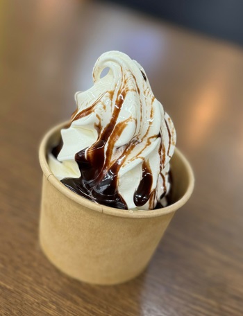 道の駅ひまわりソフトクリーム